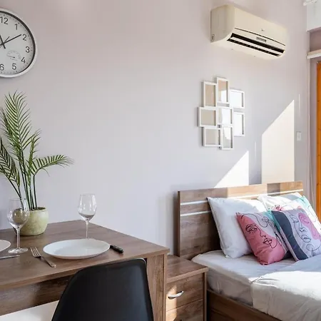 Ani's Stylish W Terrace In Апартаменты Ларнака